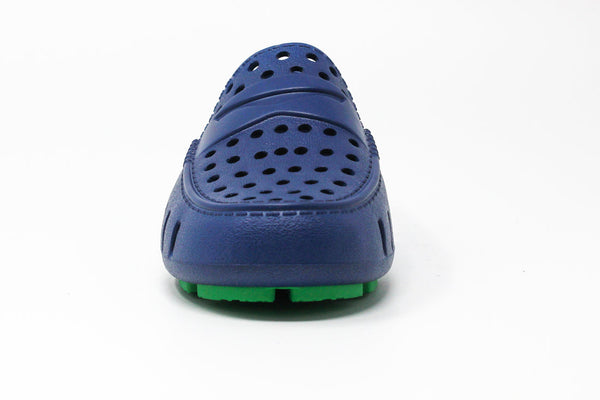 Navy Peony Turf Green Prodigy Floafers
