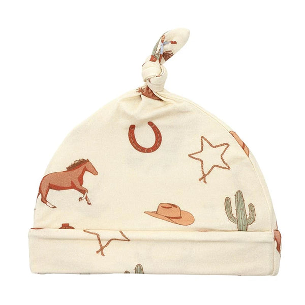 Stephan Baby Knotted Hat - Cowboy