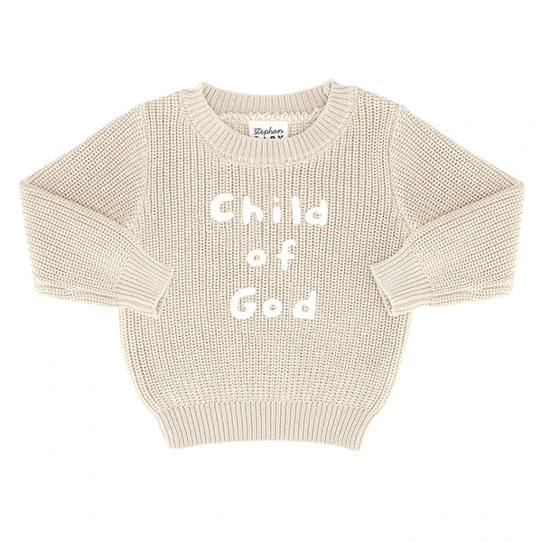 Chunky Knit Sweater - Child of God