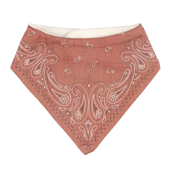 Stephan Baby Bandana Bib Set Brown + Green - Set of 2