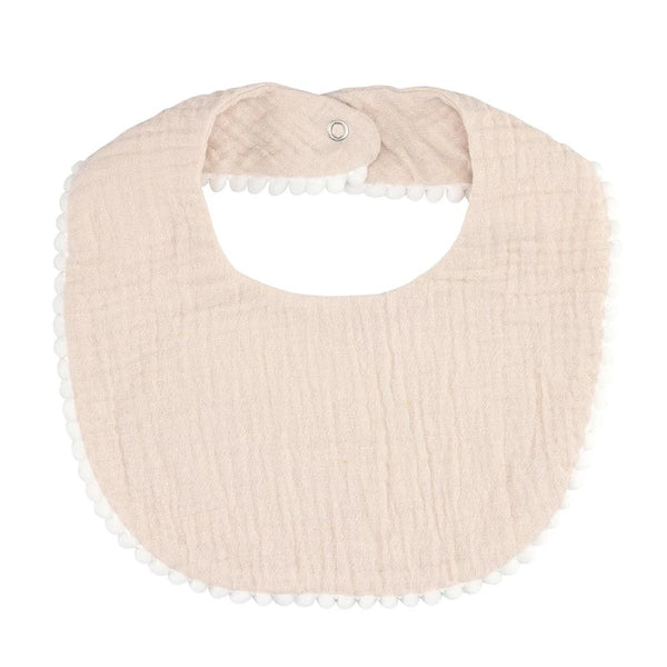 Stephan Baby Scalloped Trim Bib Set - Set of 2