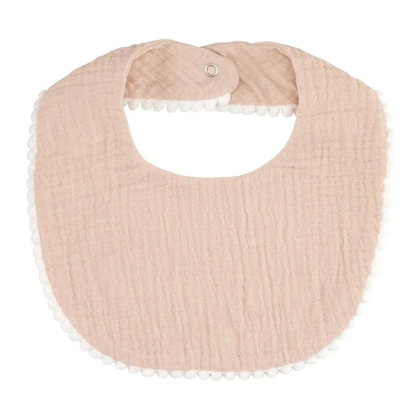 Stephan Baby Scalloped Trim Bib Set - Set of 2