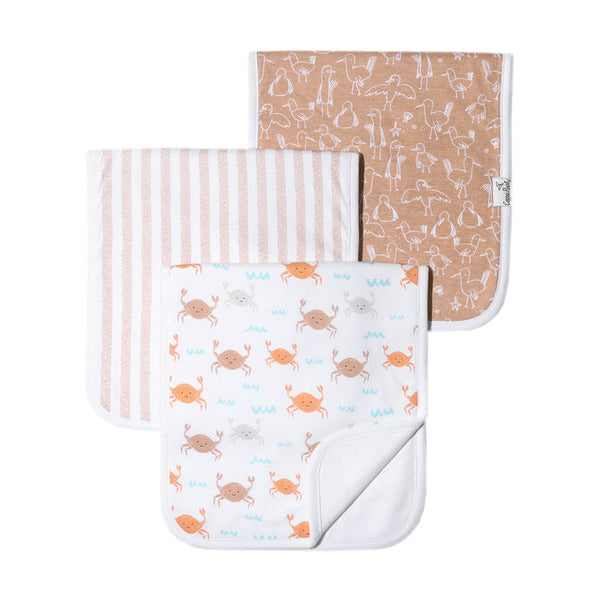 Burp Cloth Set - Tide