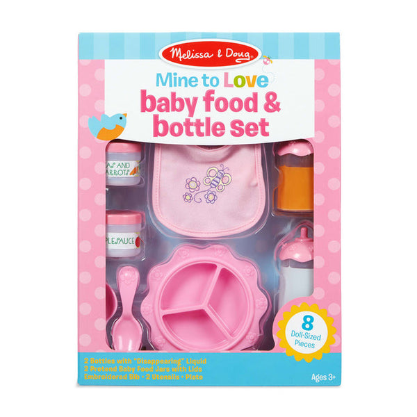 Mine to Love Baby Food & Bottle Play Set