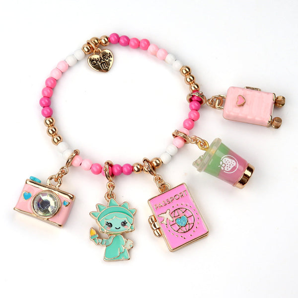 Charm It Gold Passport Charm