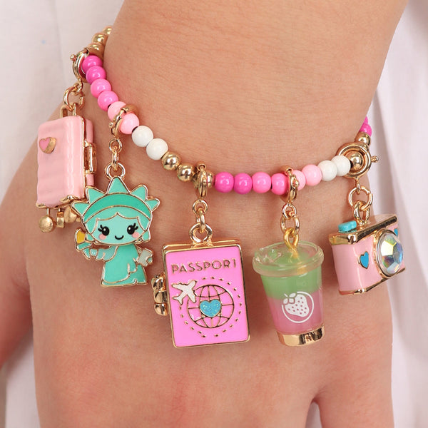 Charm It Gold Passport Charm