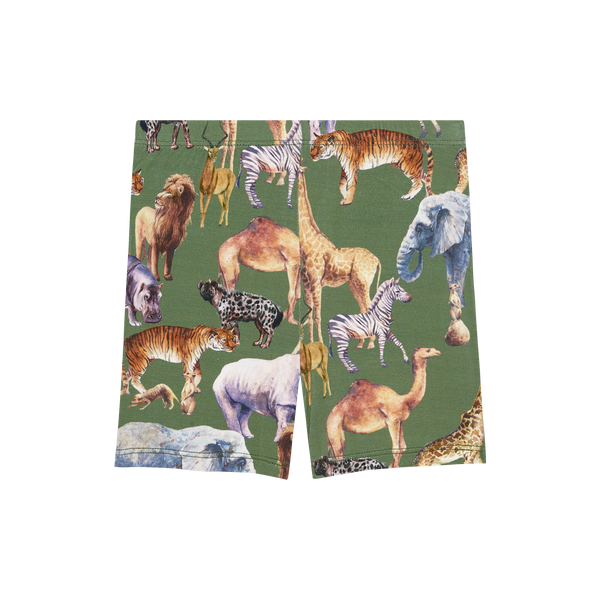Posh Safari Basic Short Sleeve & Short Length Pajama