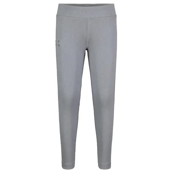 UA Girl UA Iridescent Rib Legging - Mod Gray