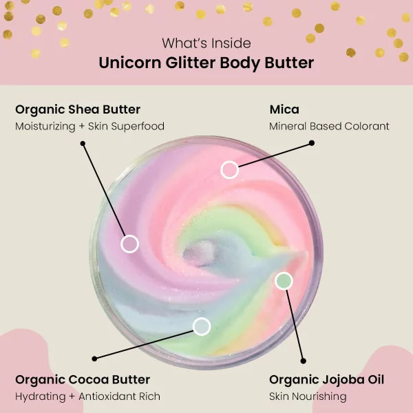 Unicorn Glitter Body Butter