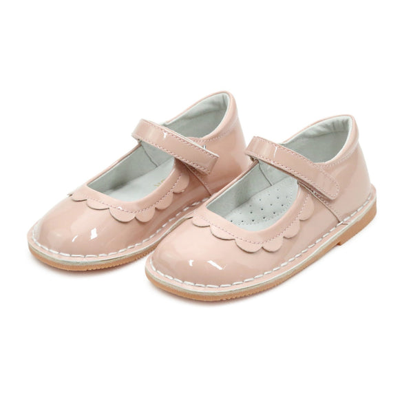 Patent Pale Rose Violette Mary Jane
