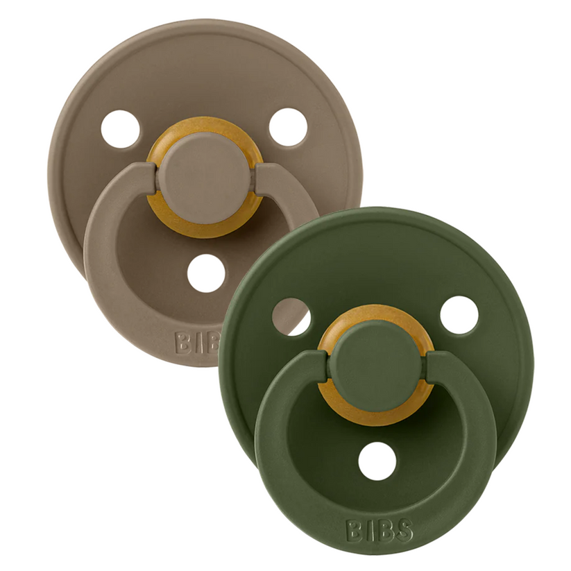 BIBS Colour 2 Pack - Dark Oak/Hunter Green