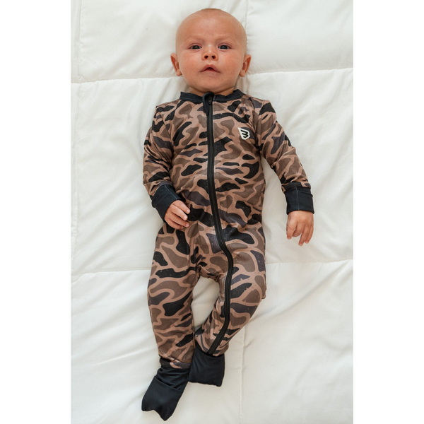 Baby Zip Up - Gauge Camo