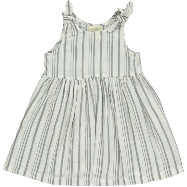 Grey Stripe Emma Dress