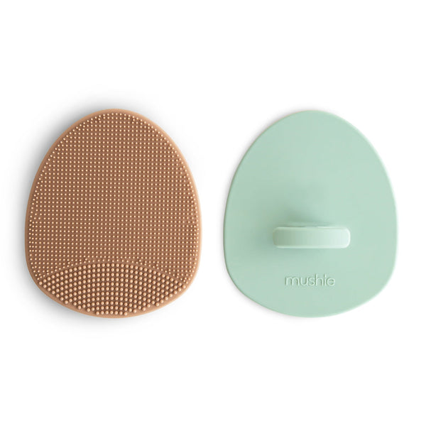 Cradle Cap Brush 2-Pack - Cambridge Blue