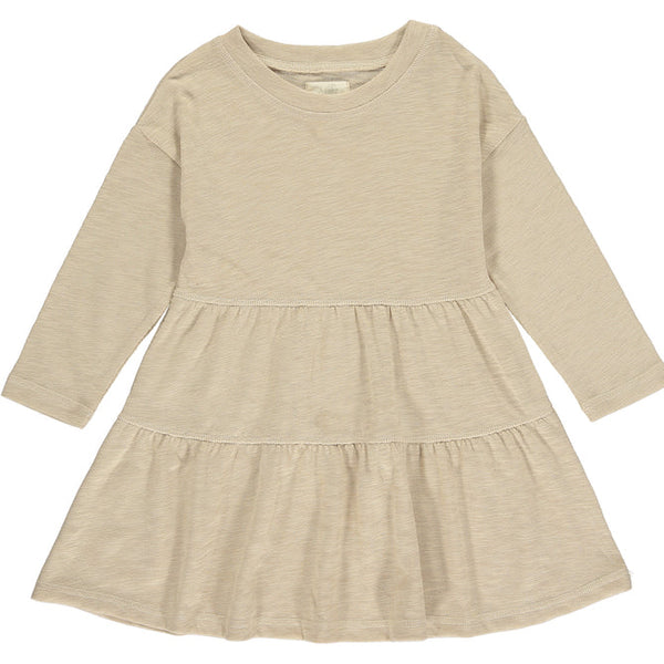 June tiered tunic in tan