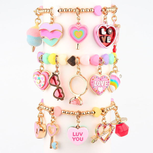 Charm It Gold Heart Ring Charm