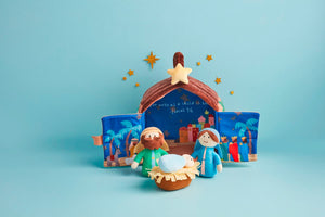 MP Musical Nativity Plush Set