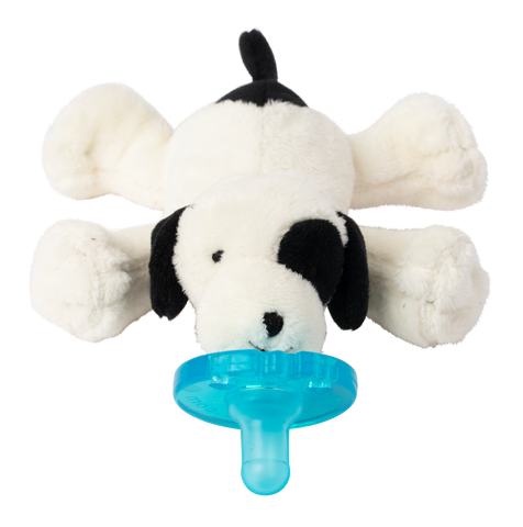 Wubbanub Mackie Black and White Puppy