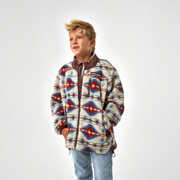 Arizona Aztec Mountain Fleece Sherpa Zip Jacket
