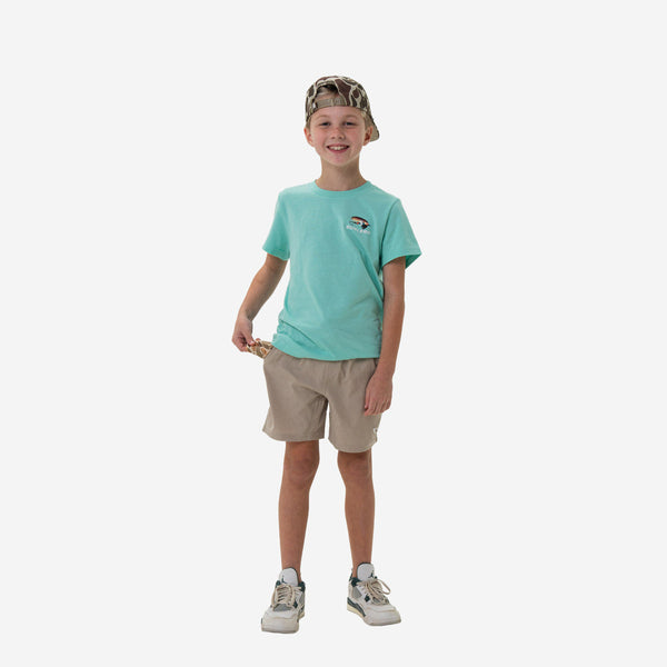 Athletic Short - Heather Khaki - Venado Camo Liner