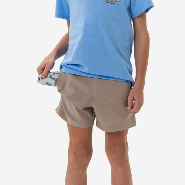 Everyday Short - Cobblestone Khaki - Duck Hunt Pocket