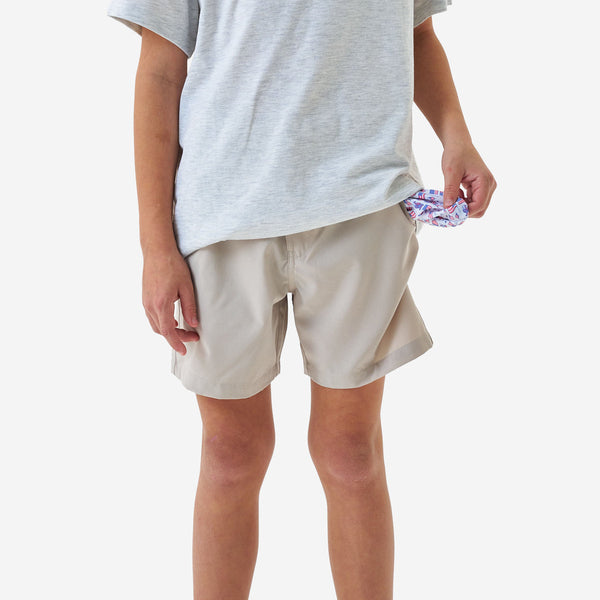 Everyday Short - Light Khaki - Old Glory Pocket