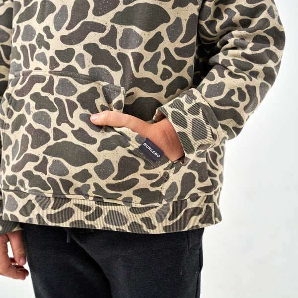 Classic Deer Camo -Fleece Hoodie