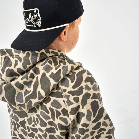 Classic Deer Camo -Fleece Hoodie