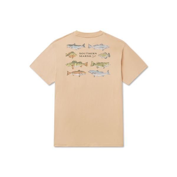 Audubon Tan Southern Swimmers Tee
