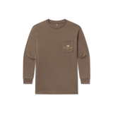 Carajillio Brown Vintage Duck Decoy Long Sleeve Tee