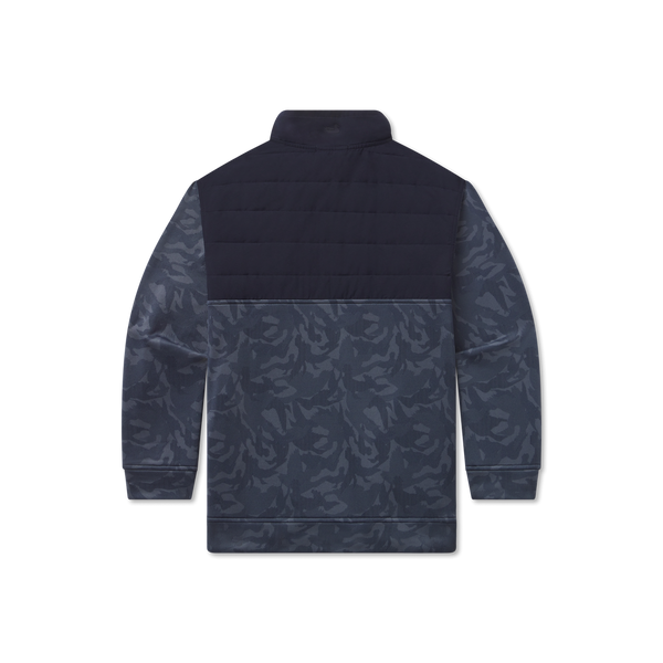 Harris Stretch Pullover-Navy Duck