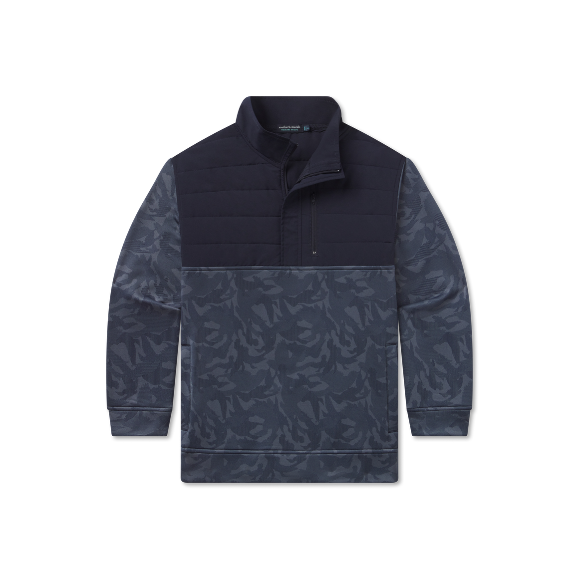 Harris Stretch Pullover-Navy Duck