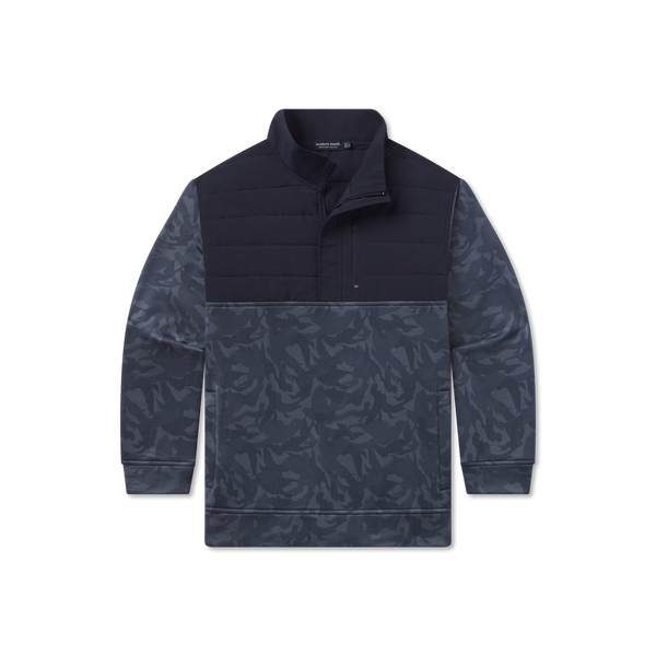 Harris Stretch Pullover-Navy Duck