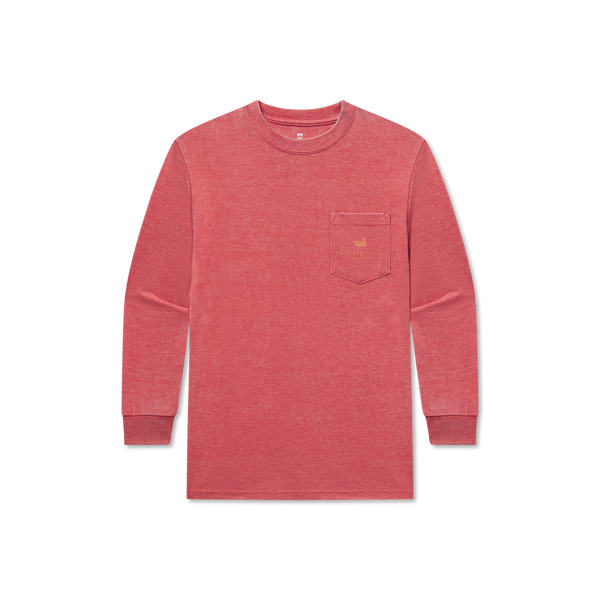 Rodeo Rider Seawash Long Sleeve Pocket Tee