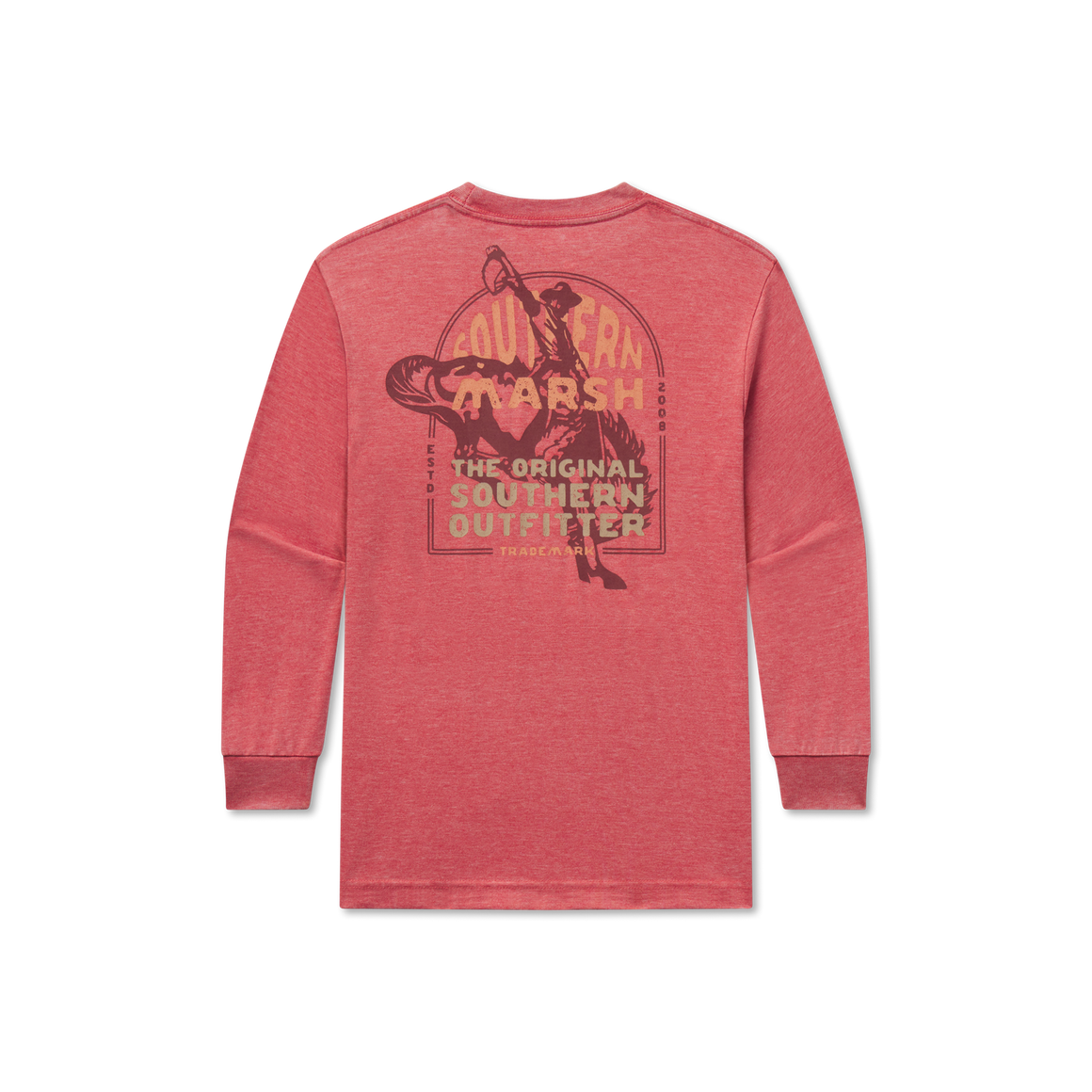 Rodeo Rider Seawash Long Sleeve Pocket Tee