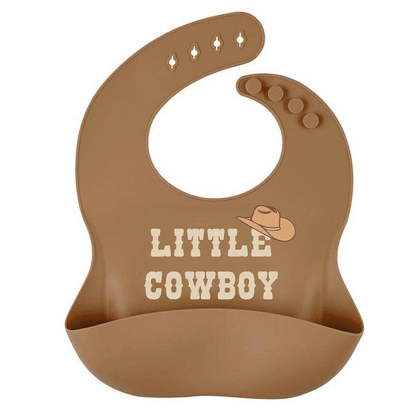 Silicone Bib - Little Cowboy