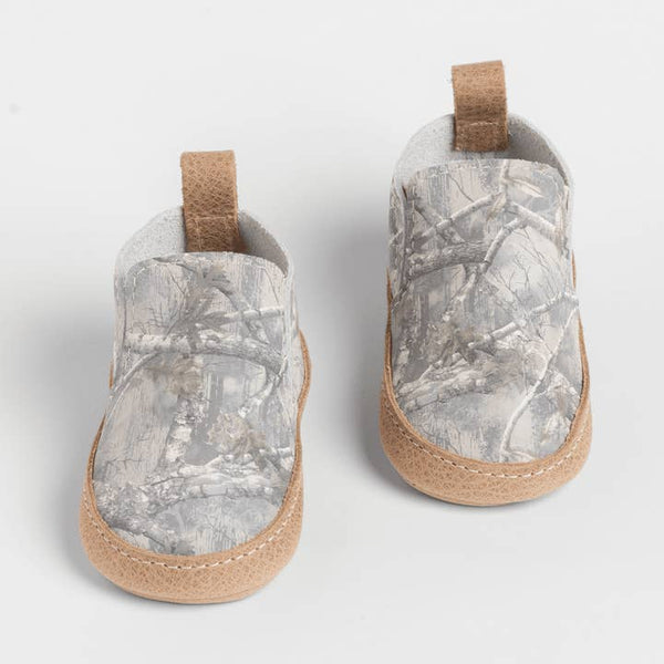 Oak Tree Camo Slip On Baby Shoe