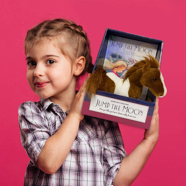 Jump the Moon Book + Pony Gift Set