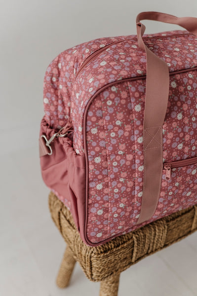 Tiny Petals Overnight Bag