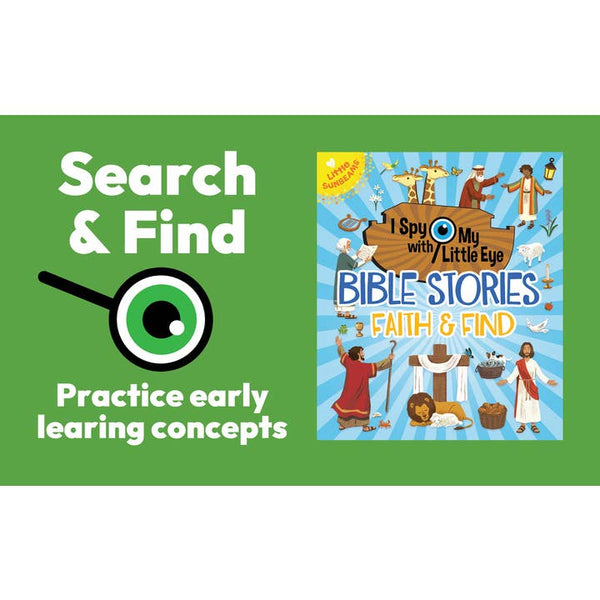 Bible Faith & Find – I Spy Children’s Bible Activity Book