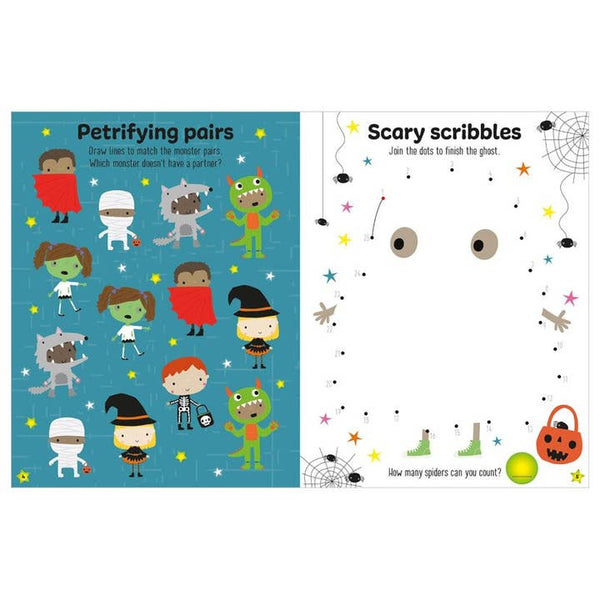 Sticker Activity Book Glow in the Dark Happy Halloween!