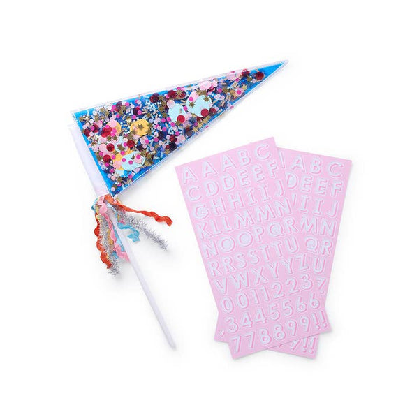 Customizable Back To School Pennant Kit