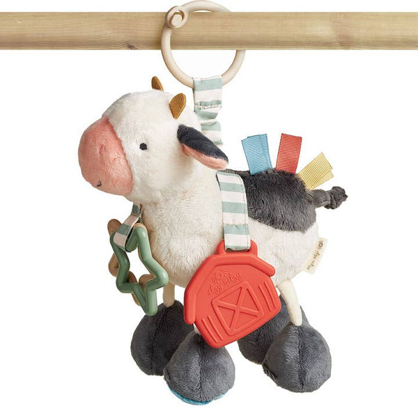 Link & Love -  Cow Itzy Friends Activity Plush