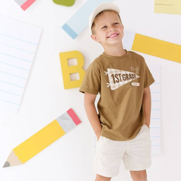 First Grade Pennant T-Shirt