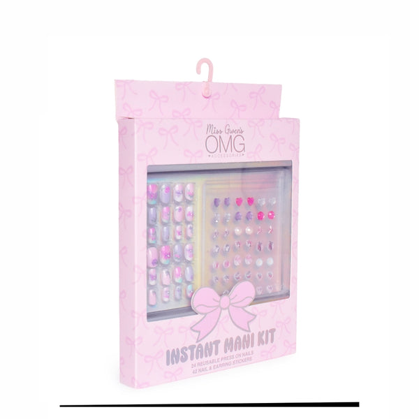 Butterfly Press On Nail Kit with Stickers