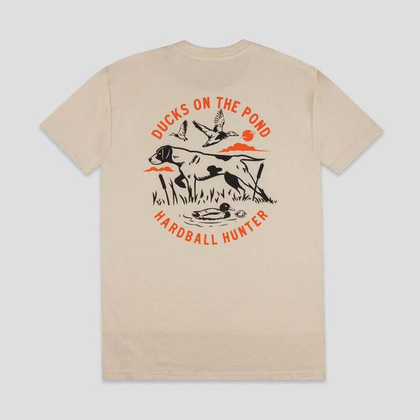 Hardball Hunter That Dog Will Hunt T-Shirt (Cream)