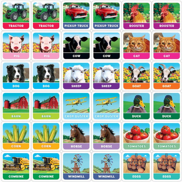 Old Macdonald's Farm Matching Game