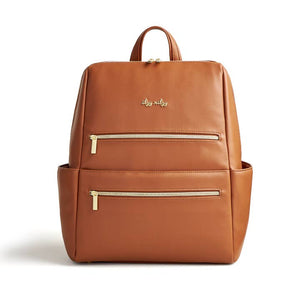 Eras Backpack Diaper Bag-Cognac