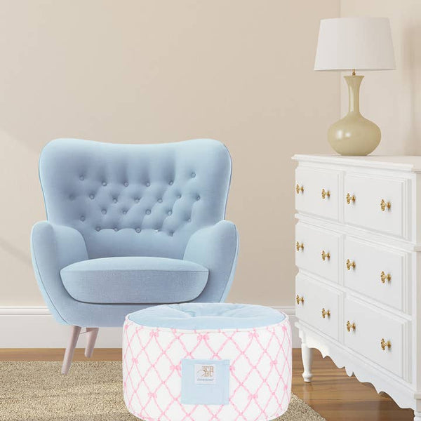 The Beaufort Bonnet Company Belle Meade Bow Ottoman