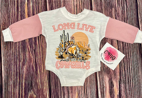 Long Live Cowgirls Romper